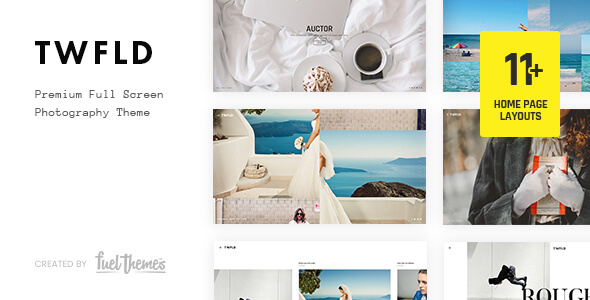 TwoFold - Fullscreen Photography WordPress Theme Logo
